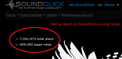 Soundclick Com Instrumental Charts
